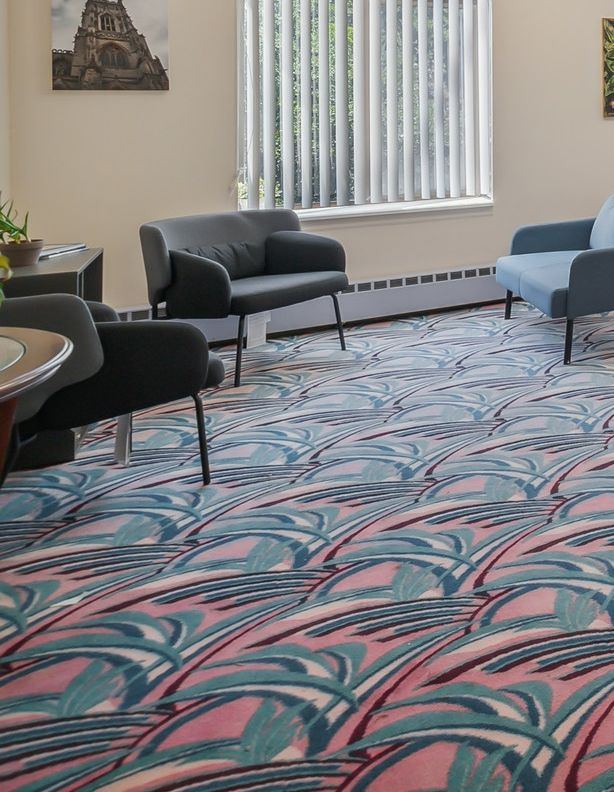 Community room at Park Glenview Apartments